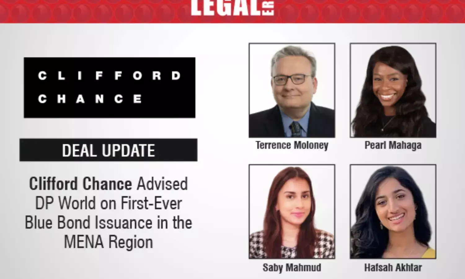 Clifford Chance Advised DP World On First-Ever Blue Bond Issuance In The MENA Region