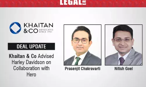 Khaitan & Co Advised Harley Davidson On Collaboration With Hero
