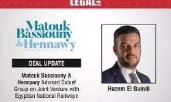 Matouk Bassiouny & Hennawy Advised Salcef Group on Joint Venture with Egyptian National Railways