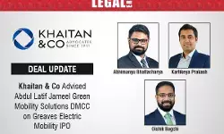 Khaitan & Co Advised Abdul Latif Jameel Green Mobility Solutions DMCC On Greaves Electric Mobility IPO Khaitan & Co Advised Abdul Latif Jameel Green Mobility Solutions DMCC On Greaves Electric Mobility IPO