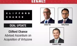 Clifford Chance Advised Ascentium On Acquisition Of Virtuzone