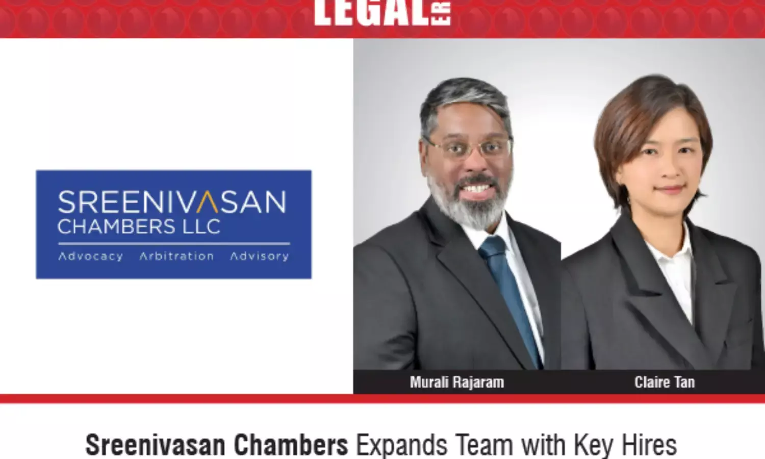 Sreenivasan Chambers Expands Team With Key Hires