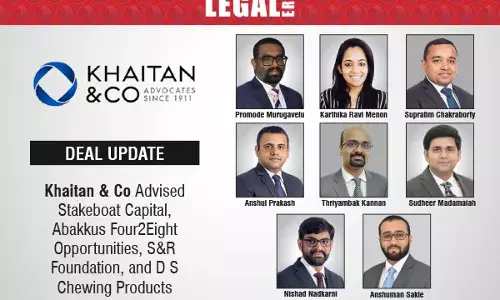 Khaitan & Co Advised Stakeboat Capital, Abakkus Four2Eight Opportunities, S&R Foundation, And D S Chewing Products