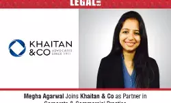 Megha Agarwal Joins Khaitan & Co As Partner In Corporate & Commercial Practice