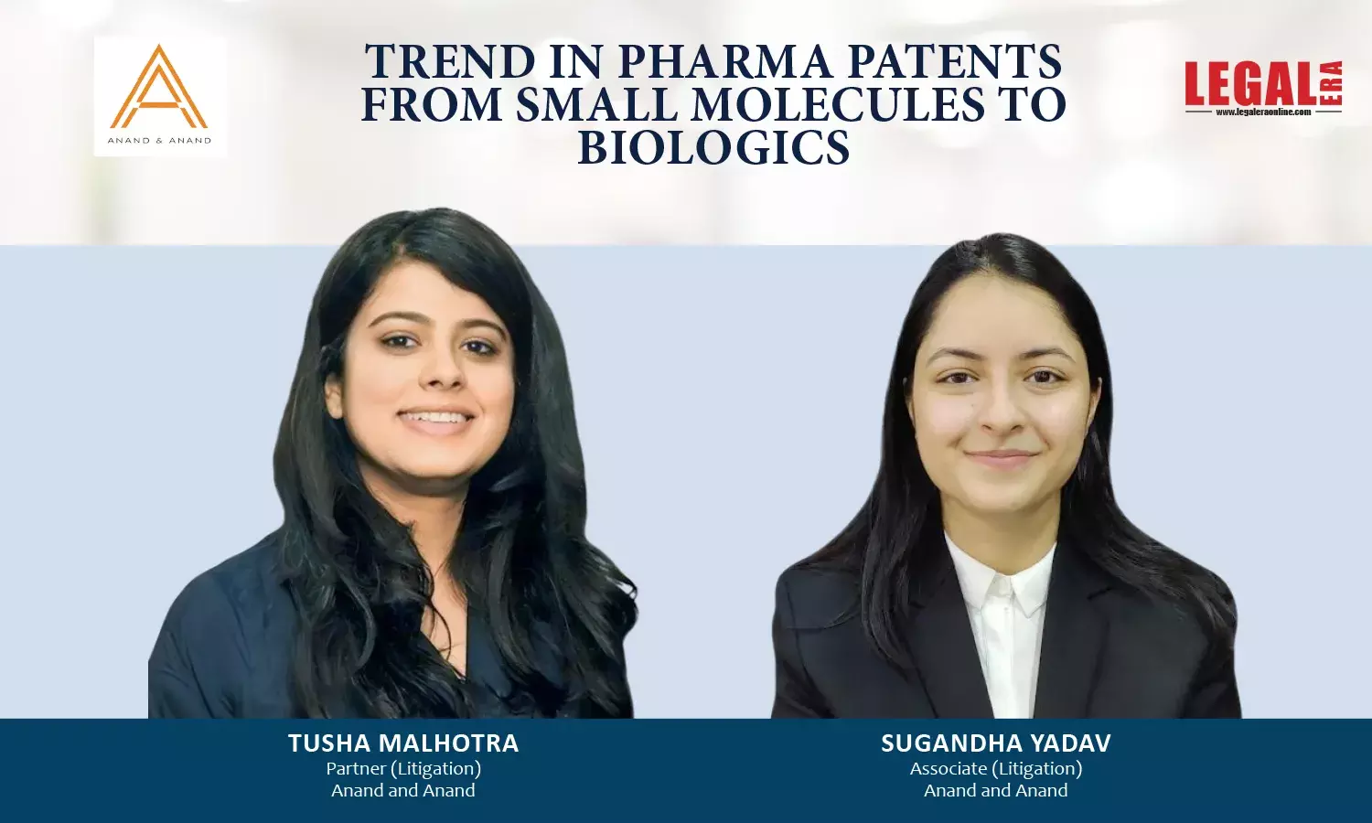 Trend in Pharma Patents From Small Molecules To Biologics