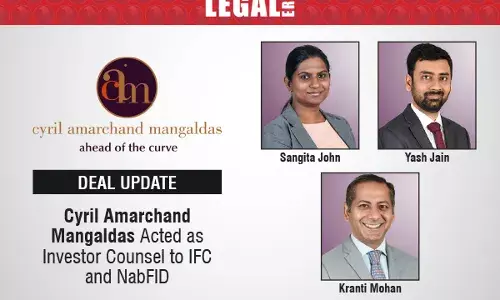 Cyril Amarchand Mangaldas Acted As Investor Counsel To IFC And NabFID Cyril Amarchand Mangaldas Acted As Investor Counsel To IFC And NabFID