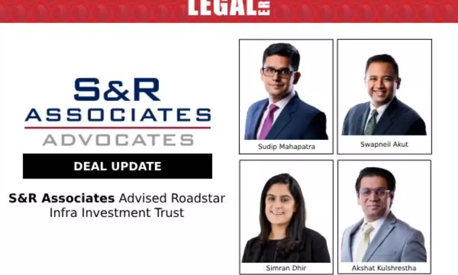 S&R Associates Advised Roadstar Infra Investment Trust