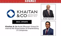 Khaitan & Co Assist Dhunseri Group On Internal Re-Organization Of Shareholding In Companies Khaitan & Co Assist Dhunseri Group On Internal Re-Organization Of Shareholding In Companies
