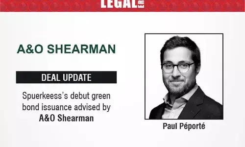 Spuerkeess’s Debut Green Bond Issuance Advised By A&O Shearman Spuerkeess’s Debut Green Bond Issuance Advised By A&O Shearman