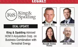 King & Spalding Advised HCM II Acquisition Corp. On Business Combination With Terrestrial Energy