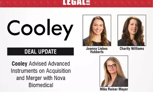 Cooley Advised Advanced Instruments On Acquisition And Merger With Nova Biomedical Cooley Advised Advanced Instruments On Acquisition And Merger With Nova Biomedical