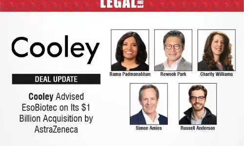 Cooley Advised EsoBiotec On Its $1 Billion Acquisition By AstraZeneca Cooley Advised EsoBiotec On Its $1 Billion Acquisition By AstraZeneca