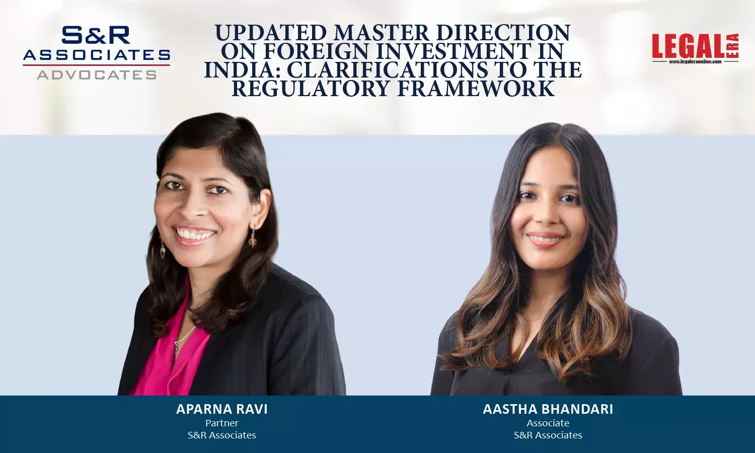 Updated Master Direction On Foreign Investment In India: Clarifications To The Regulatory Framework