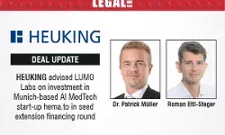 HEUKING Advised LUMO Labs On Investment In Munich-Based AI MedTech Start-Up hema.to In Seed Extension Financing Round