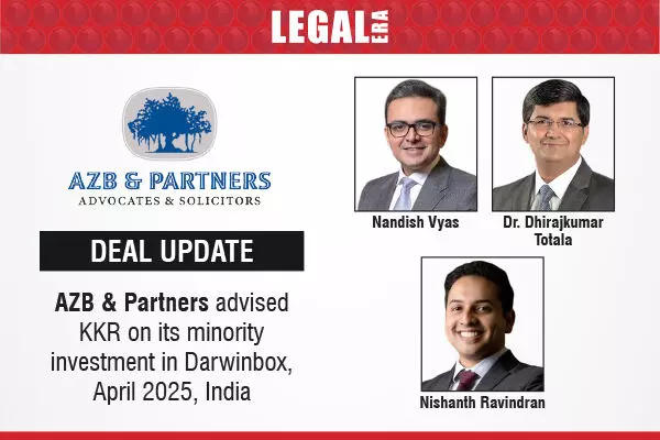 AZB & Partners advised KKR On Its Minority Investment In Darwinbox