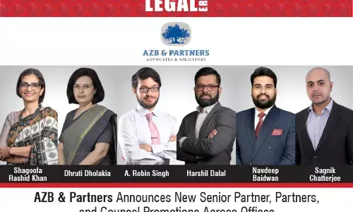 AZB & Partners Announces New Senior Partner, Partners, And Counsel Promotions Across Offices AZB & Partners Announces New Senior Partner, Partners, And Counsel Promotions Across Offices