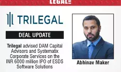 Trilegal Advised DAM Capital Advisors And Systematix Corporate Services On The INR 6000 Million IPO Of ESDS Software Solutions Trilegal Advised DAM Capital Advisors And Systematix Corporate Services On The INR 6000 Million IPO Of ESDS Software Solutions