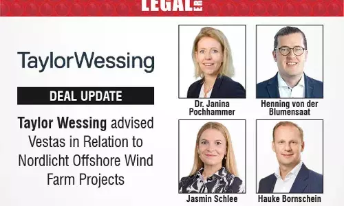 Taylor Wessing Advised Vestas In Relation To Nordlicht Offshore Wind Farm Projects