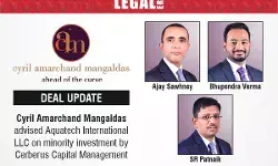 Cyril Amarchand Mangaldas Advised Aquatech International LLC On Minority Investment By Cerberus Capital Management