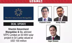Shardul Amarchand Mangaldas & Co. Advised NTPC Limited On 50 MW Solar Project In Sri Lanka Valued At USD 100 Million