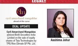 Cyril Amarchand Mangaldas Advised BofA Securities India Limited On The Sale Of Equity Shares Of Tata Technologies By TPG Rise Climate SF Pte. Ltd.