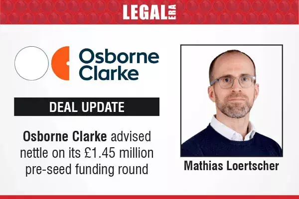 Osborne Clarke advised nettle on its £1.45 million pre-seed funding round