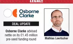Osborne Clarke advised nettle on its £1.45 million pre-seed funding round Osborne Clarke advised nettle on its £1.45 million pre-seed funding round
