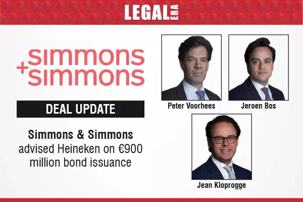 Simmons & Simmons Advised Heineken On €900 Million Bond Issuance