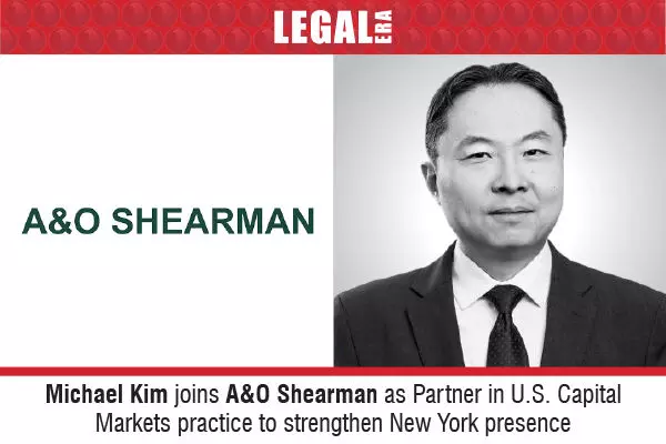 Michael Kim joins A&O Shearman as Partner in U.S. Capital Markets practice to strengthen New York presence