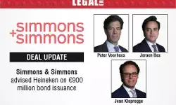 Simmons & Simmons Advised Heineken On €900 Million Bond Issuance