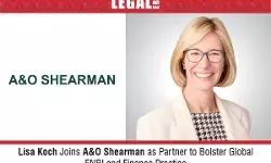 Lisa Koch Joins A&O Shearman As Partner To Bolster Global ENRI And Finance Practice Lisa Koch Joins A&O Shearman As Partner To Bolster Global ENRI And Finance Practice