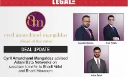 Cyril Amarchand Mangaldas Advised Adani Data Networks On Spectrum Transfer To Bharti Airtel And Bharti Hexacom