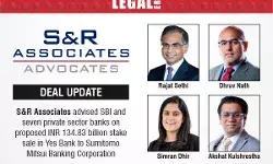 S&R Associates advised SBI and seven private sector banks on proposed INR 134.83 billion stake sale in Yes Bank to Sumitomo Mitsui Banking Corporation