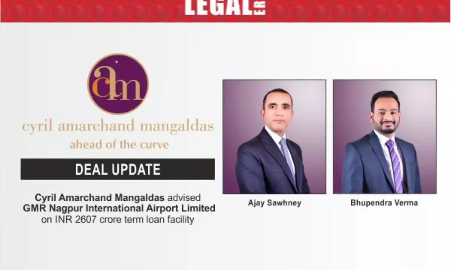 Cyril Amarchand Mangaldas Advised GMR Nagpur International Airport Limited On INR 2607 Crore Term Loan Facility