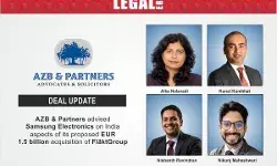 AZB & Partners Advised Samsung Electronics On India Aspects Of Its Proposed EUR 1.5 Billion Acquisition Of FläktGroup
