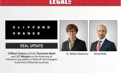 Clifford Chance Advised Deutsche Bank And J.P. Morgan On The Financing Of Infineon’s Acquisition Of Marvell Technologies’ Automotive Ethernet Business