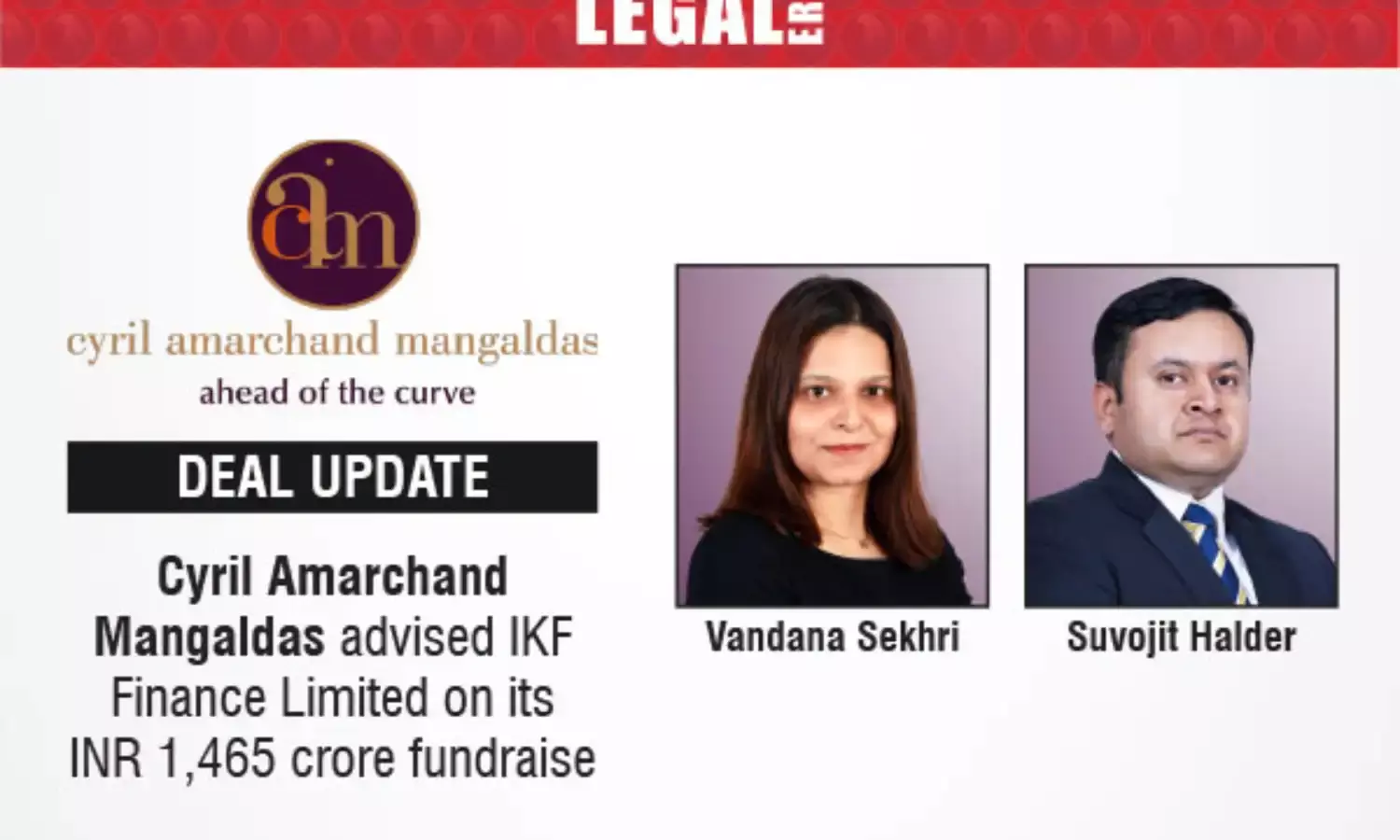 Cyril Amarchand Mangaldas Advised IKF Finance Limited On Its INR 1,465 Crore Fundraise