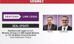 Dentons Link Legal Advised Ministry Of Coal And SBI Capital Markets On INR 85 Billion First-Of-Its-Kind Coal Gasification Project Dentons Link Legal Advised Ministry Of Coal And SBI Capital Markets On INR 85 Billion First-Of-Its-Kind Coal Gasification Project
