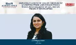 Implementation Of The Environment (Construction And Demolition) Waste Management Rules, 2025 By Project Developers