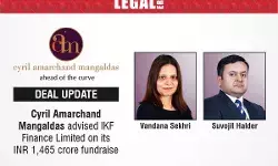 Cyril Amarchand Mangaldas Advised IKF Finance Limited On Its INR 1,465 Crore Fundraise Cyril Amarchand Mangaldas Advised IKF Finance Limited On Its INR 1,465 Crore Fundraise