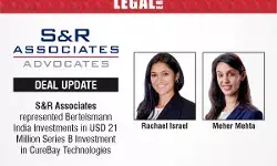 S&R Associates Represented Bertelsmann India Investments In USD 21 Million Series B Investment In CureBay Technologies