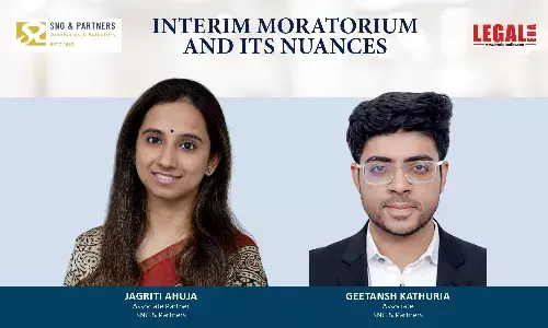 Interim Moratorium And Its Nuances