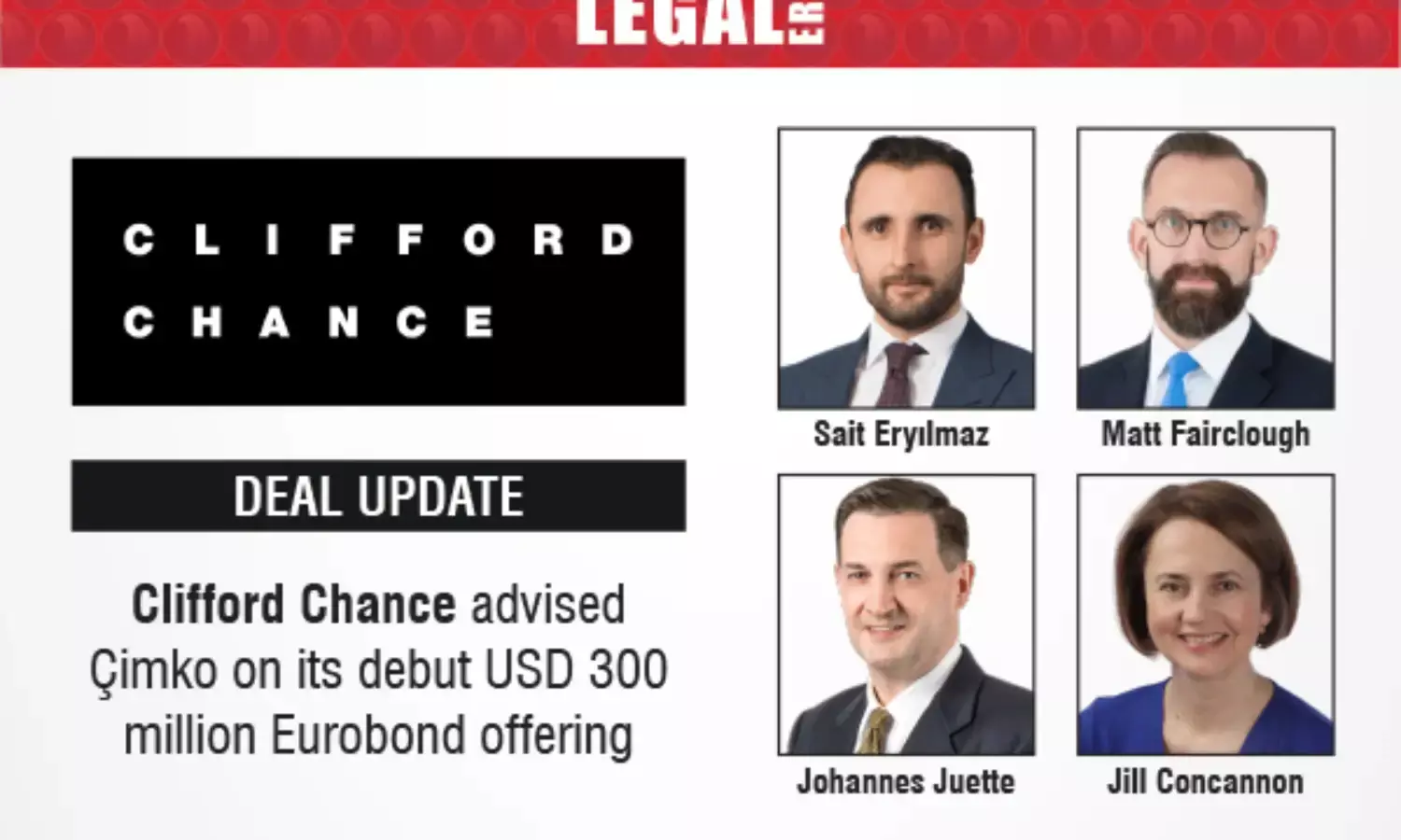 Clifford Chance Advised Çimko On Its Debut USD 300 Million Eurobond Offering