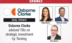 Osborne Clarke Advised Tillo On Strategic Investment By Tenzing