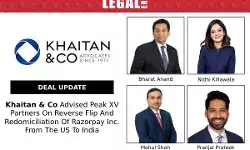 Khaitan & Co Advised Peak XV Partners On Reverse Flip And Redomiciliation Of Razorpay Inc. From The US To India