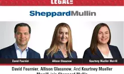 David Fournier, Allison Glasunow, And Kourtney Mueller Merrill Join Sheppard Mullin David Fournier, Allison Glasunow, And Kourtney Mueller Merrill Join Sheppard Mullin