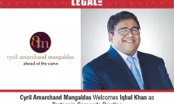 Cyril Amarchand Mangaldas Welcomes Iqbal Khan As Partner In Corporate Practice Cyril Amarchand Mangaldas Welcomes Iqbal Khan As Partner In Corporate Practice