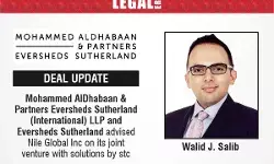 Mohammed AlDhabaan & Partners Eversheds Sutherland (International) LLP And Eversheds Sutherland Advised Nile Global Inc On Its Joint Venture With Solutions By Stc Mohammed AlDhabaan & Partners Eversheds Sutherland (International) LLP And Eversheds Sutherland Advised Nile Global Inc On Its Joint Venture With Solutions By Stc