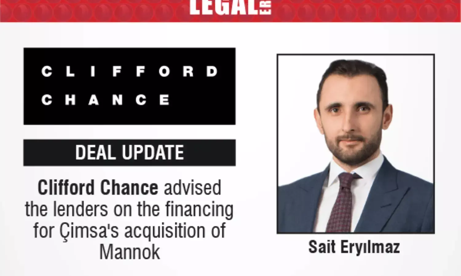 Clifford Chance Advised The Lenders On The Financing For Çimsas Acquisition Of Mannok