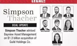 Simpson Thacher Advised Bayview Asset Management On $1.3 Billion Acquisition Of Guild Holdings Co. Simpson Thacher Advised Bayview Asset Management On $1.3 Billion Acquisition Of Guild Holdings Co.